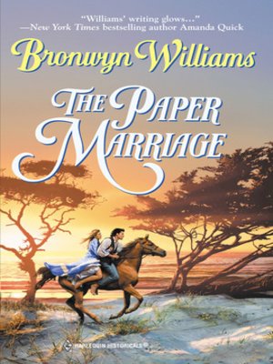 cover image of The Paper Marriage